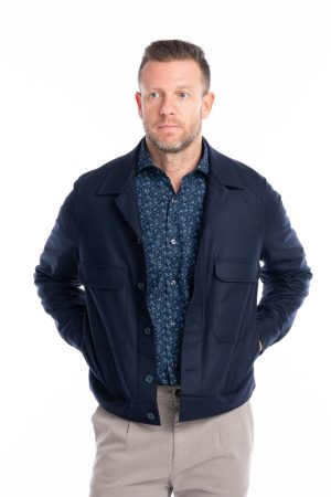 Giacca Camicia beaver