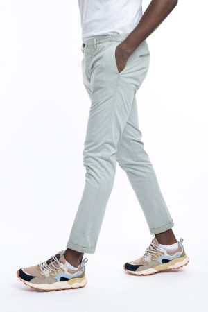 Pantalone Dowel Raso stretch