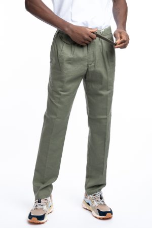 Pantalone Brad 2 pinces cot/li