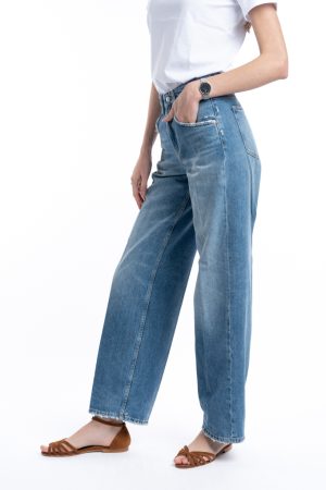 Jeans Pop 5 tasche gamba ampia