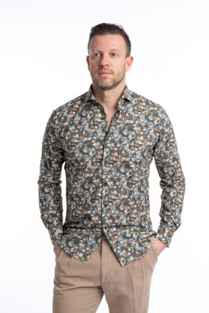 Camicia cot.  Fantasia Albini