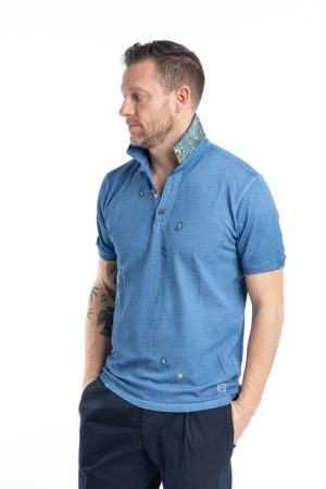 Polo Ricky ricami cachemire