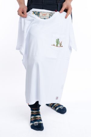 T-shirt Naif ricamo su taschino
