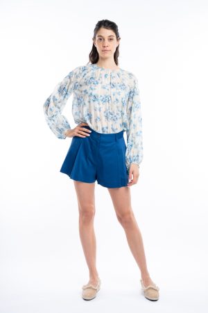 Camicia  mussola cotone-seta