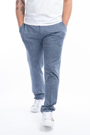 Pantalone jersey stampa canvas