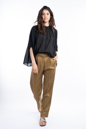 Camicia cotone seta
