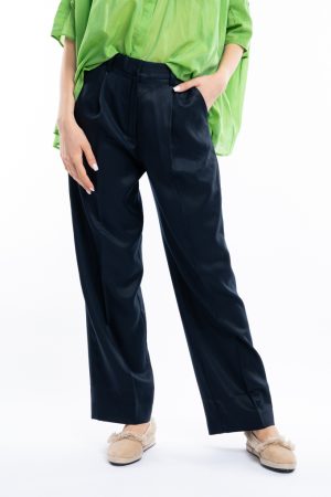 Pantalone drill fluido cupro